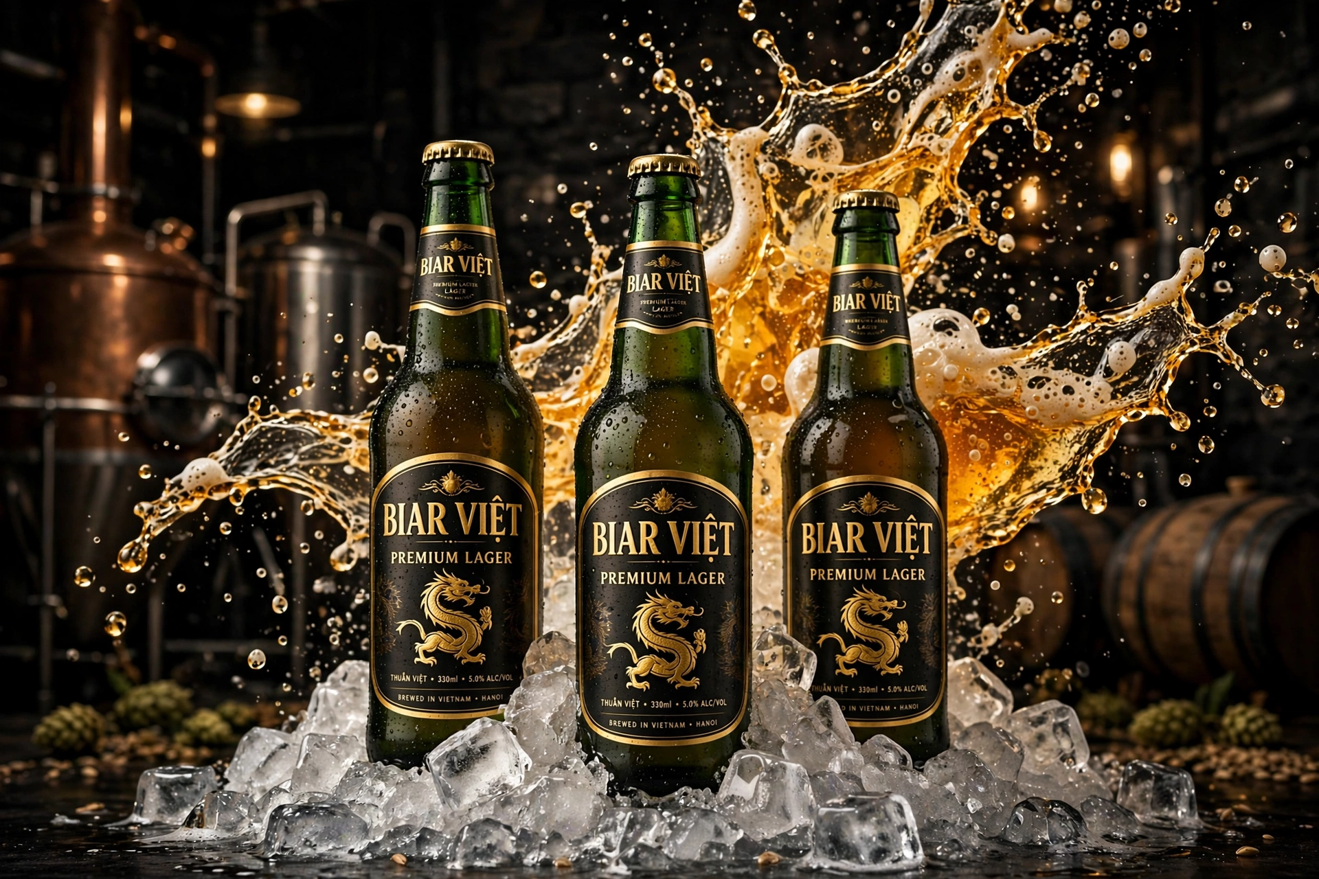 Bia Việt Premium Splash - Nhà phân phối LTB